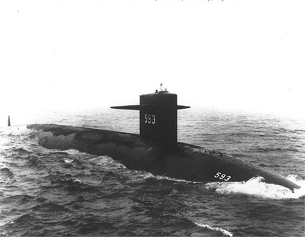 美国海军长尾鲨号核潜艇（USS Thresher SSN-593）