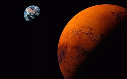 从地球到火星 图片来源：www.telegraph.co.uk